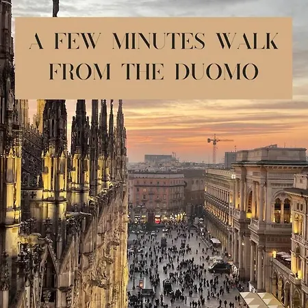 Lägenhet Duomo - Prestigious Penthouse With Panoramic View Milano